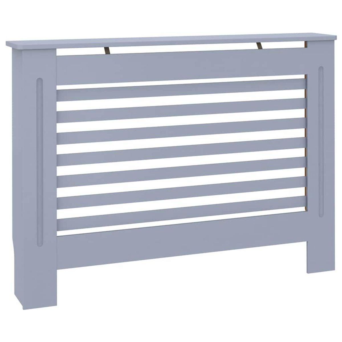 VIDAXL Cache-radiateur anthracite 112x19x81,5 cm MDF