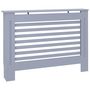 Voir la diapositive 2 : VIDAXL Cache-radiateur anthracite 112x19x81,5 cm MDF