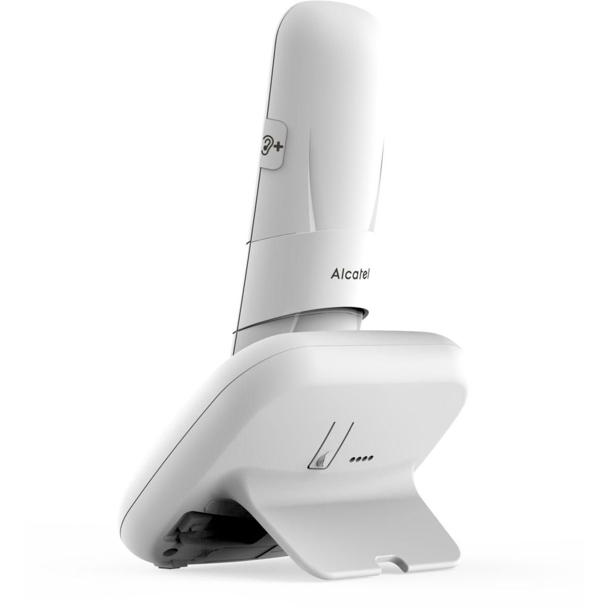 Alcatel Téléphone sans fil XL785 Solo Blanc