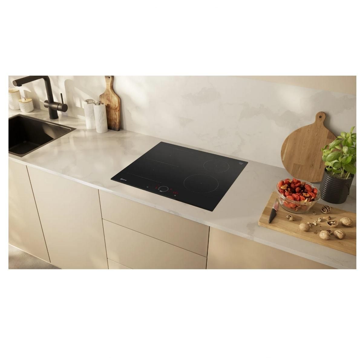 Neff Table de cuisson induction 60cm 4 feux 6900w noir - T56FHS1L0