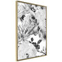 Voir la diapositive 1 : Paris Prix Affiche Murale Encadrée  Black and White Nature
