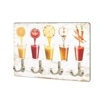 Paris Prix Patère Murale Design  Jus  30cm Multicolore