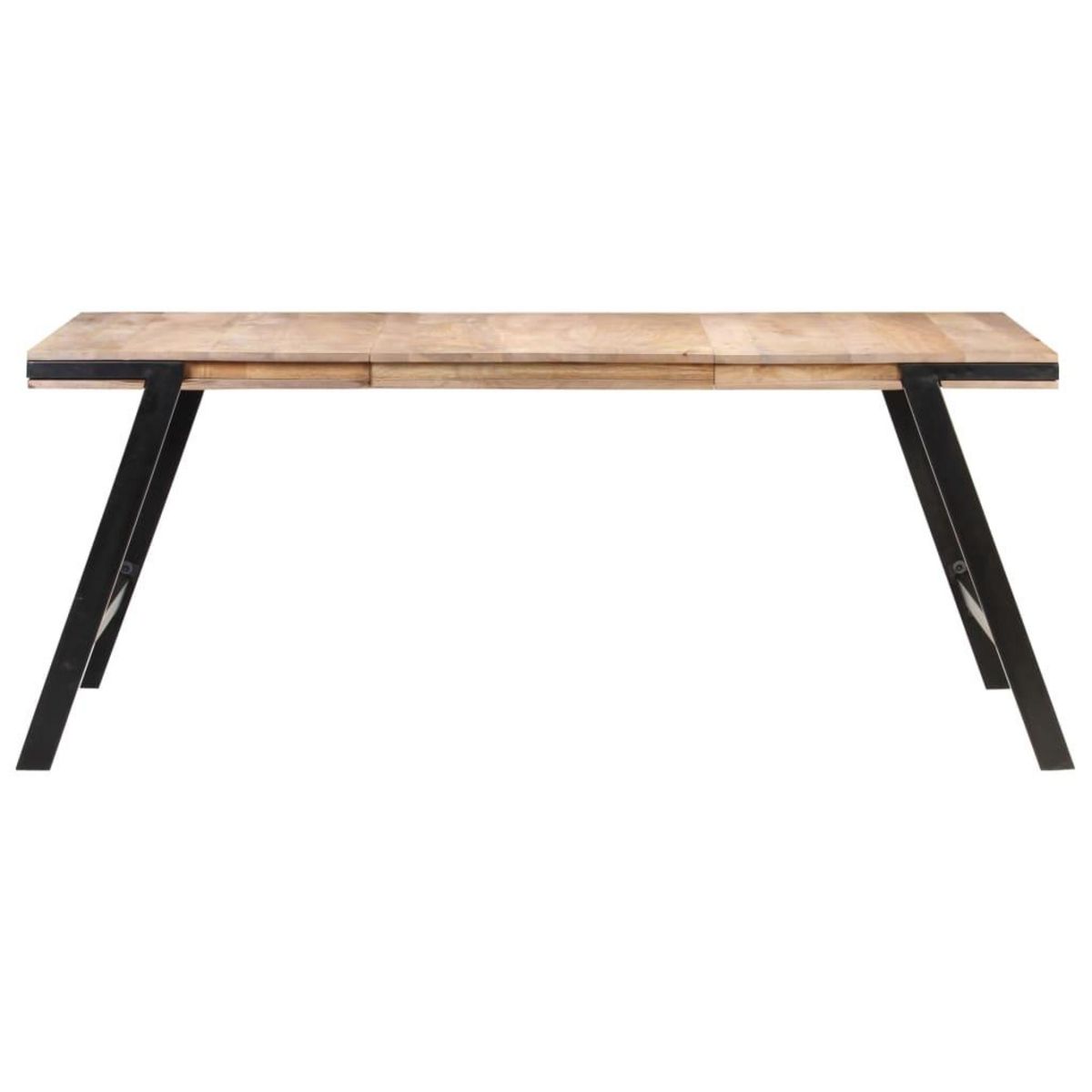 VIDAXL Table a manger 180x90x76 cm Bois de manguier massif