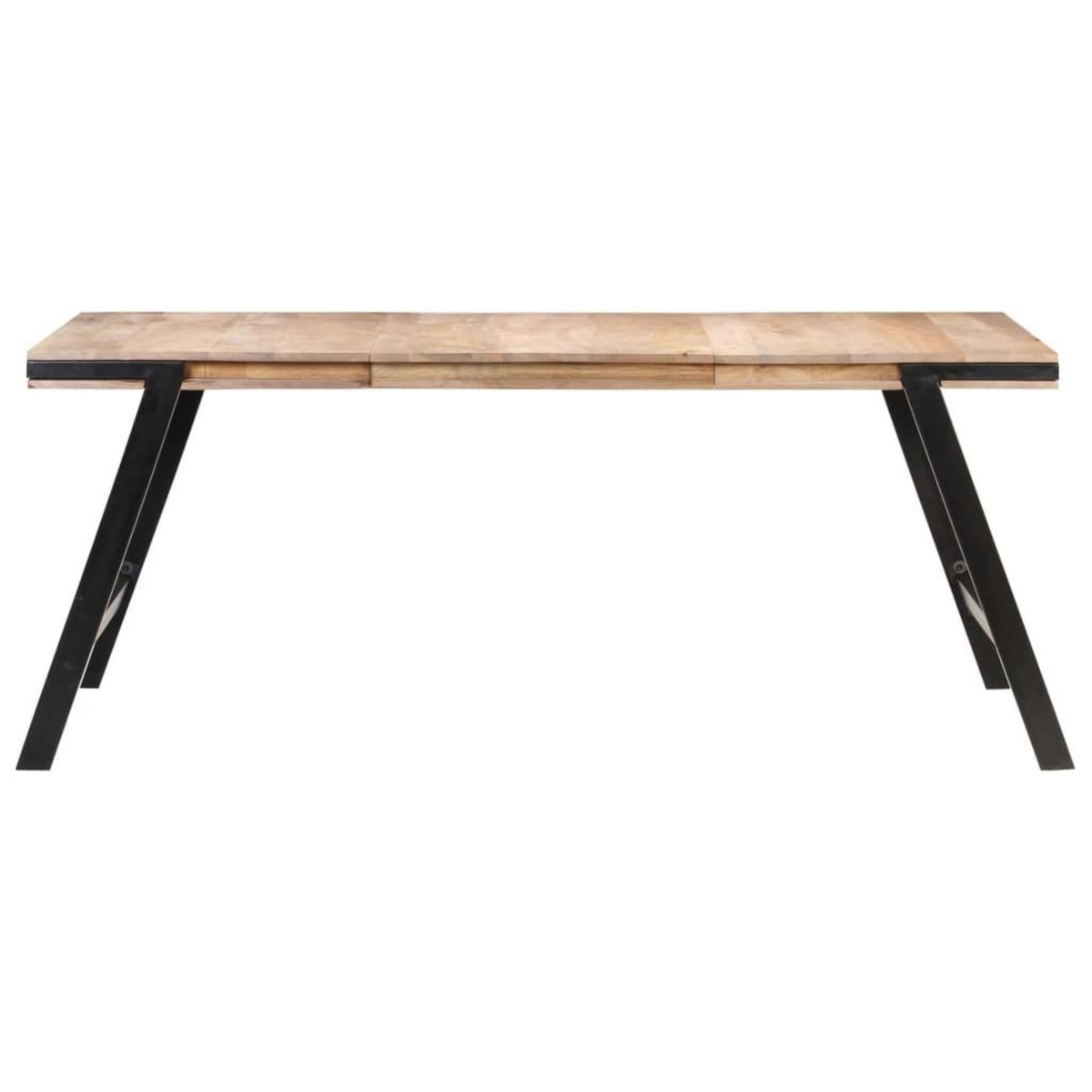 VIDAXL Table a manger 180x90x76 cm Bois de manguier massif