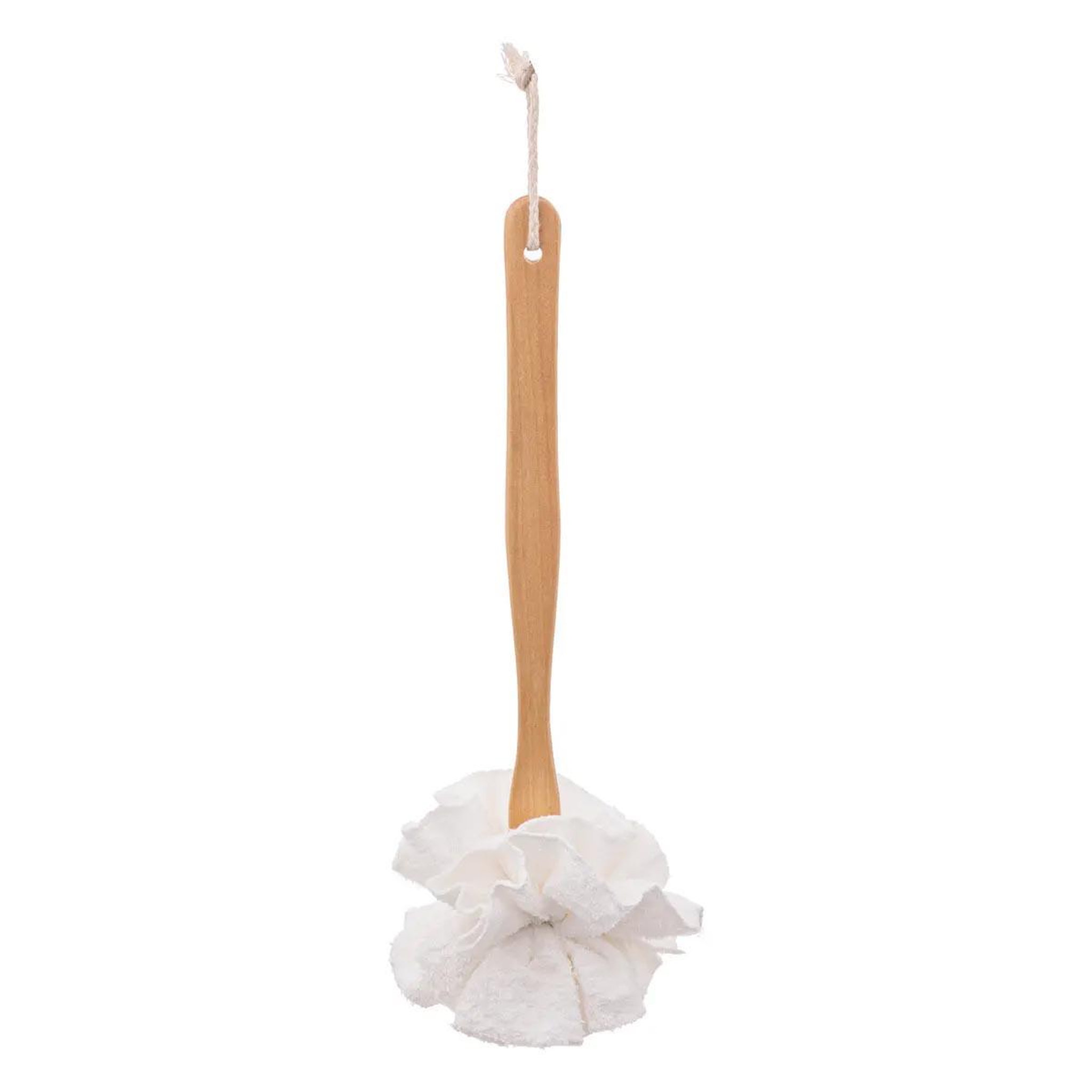 FIVE Brosse à Dos Fleur de Douche  Textile  40cm Naturel