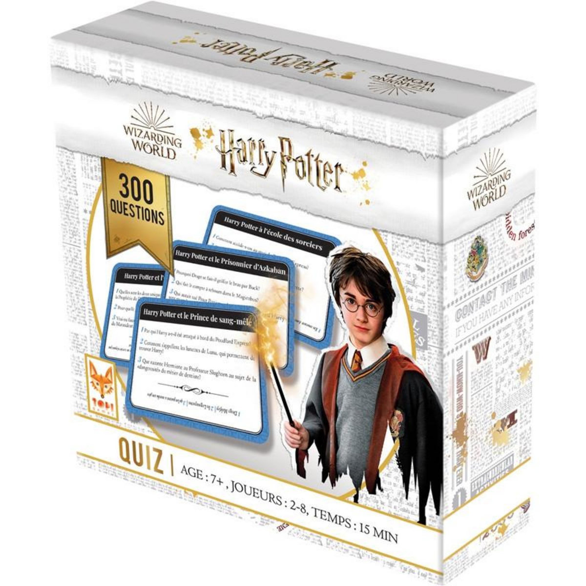TOPI GAMES QUIZZ 300 QUESTIONS HPOTTER TOPI GAMES TOIHPQU2MI11090