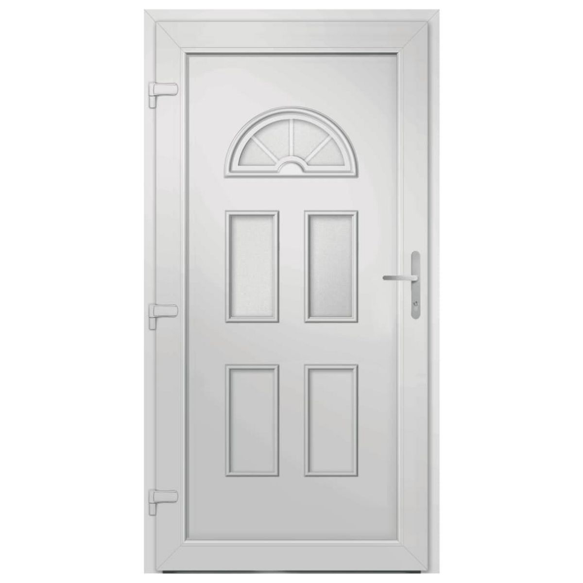 VIDAXL Porte d'entree blanc 88x190 cm PVC