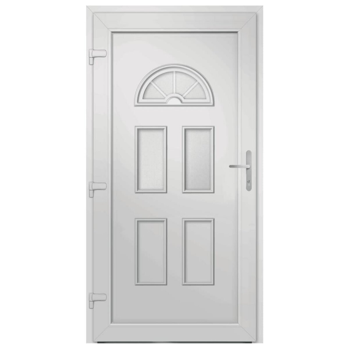 VIDAXL Porte d'entree blanc 88x190 cm PVC
