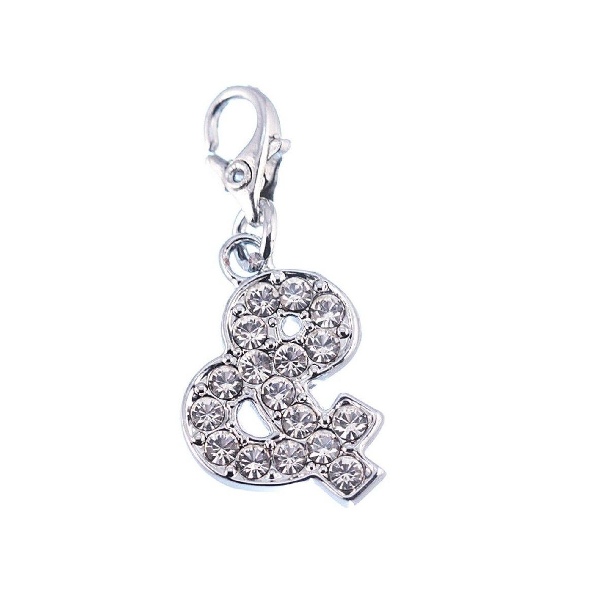 SC CRYSTAL Charm & SC Crystal orné de Cristaux scintillants