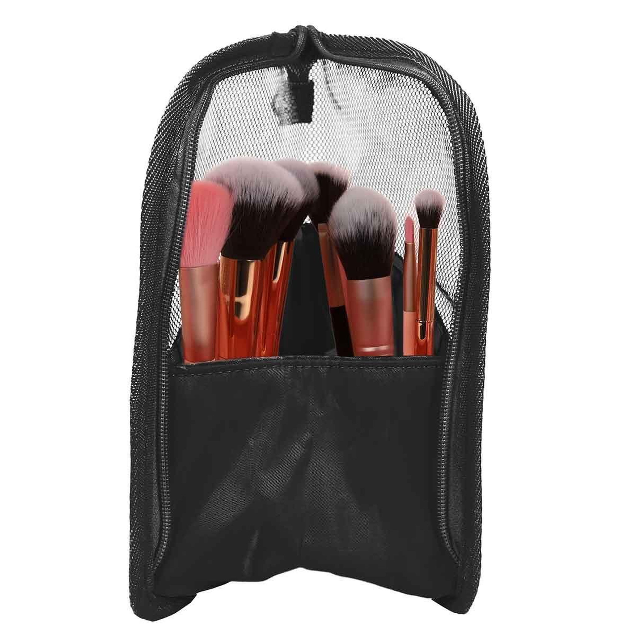 Voir la diapositive 3 : Cosmetic Club Trousse de voyage  pinceaux maquillage  24cm noir