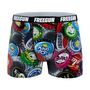 Voir la diapositive 6 : FREEGUN Lot de 4 boxers enfant Aop Fun