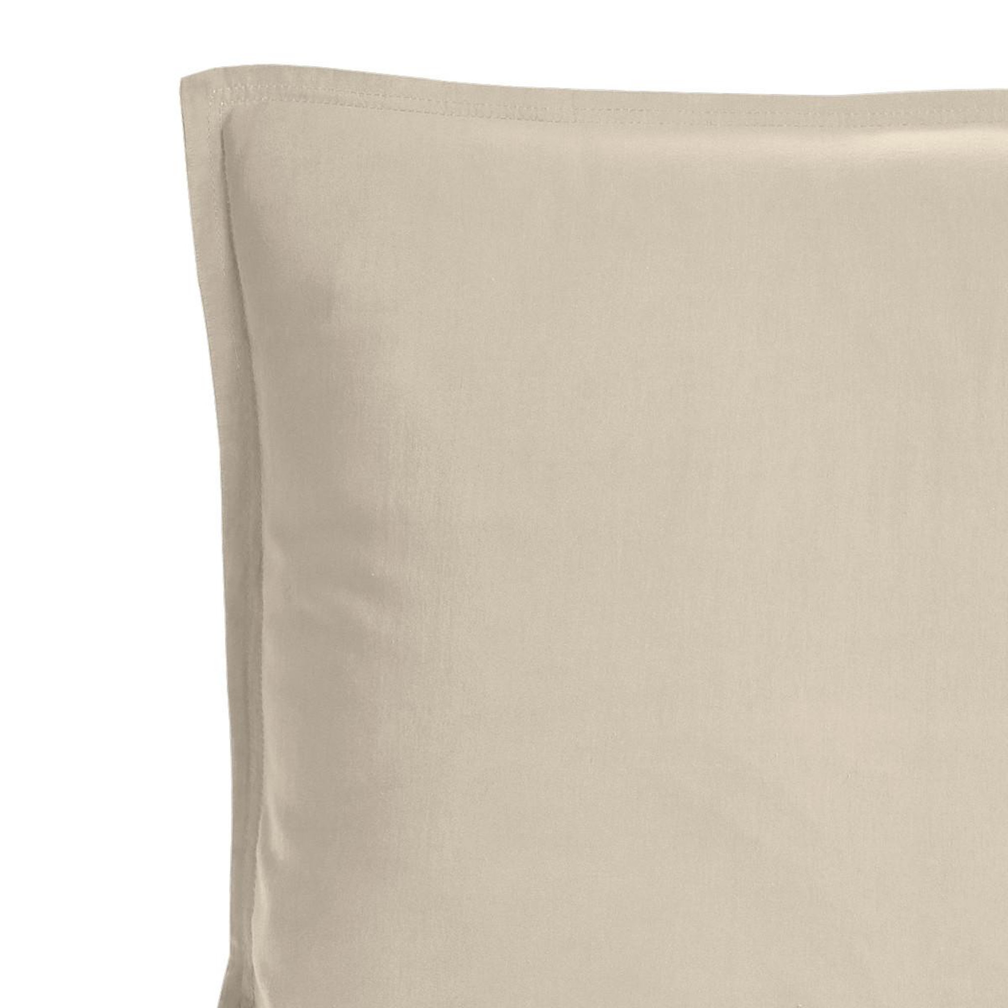 Voir la diapositive 2 : Sensei Maison Lot de 2 taies d'oreiller en percale lavée HOME WASHED