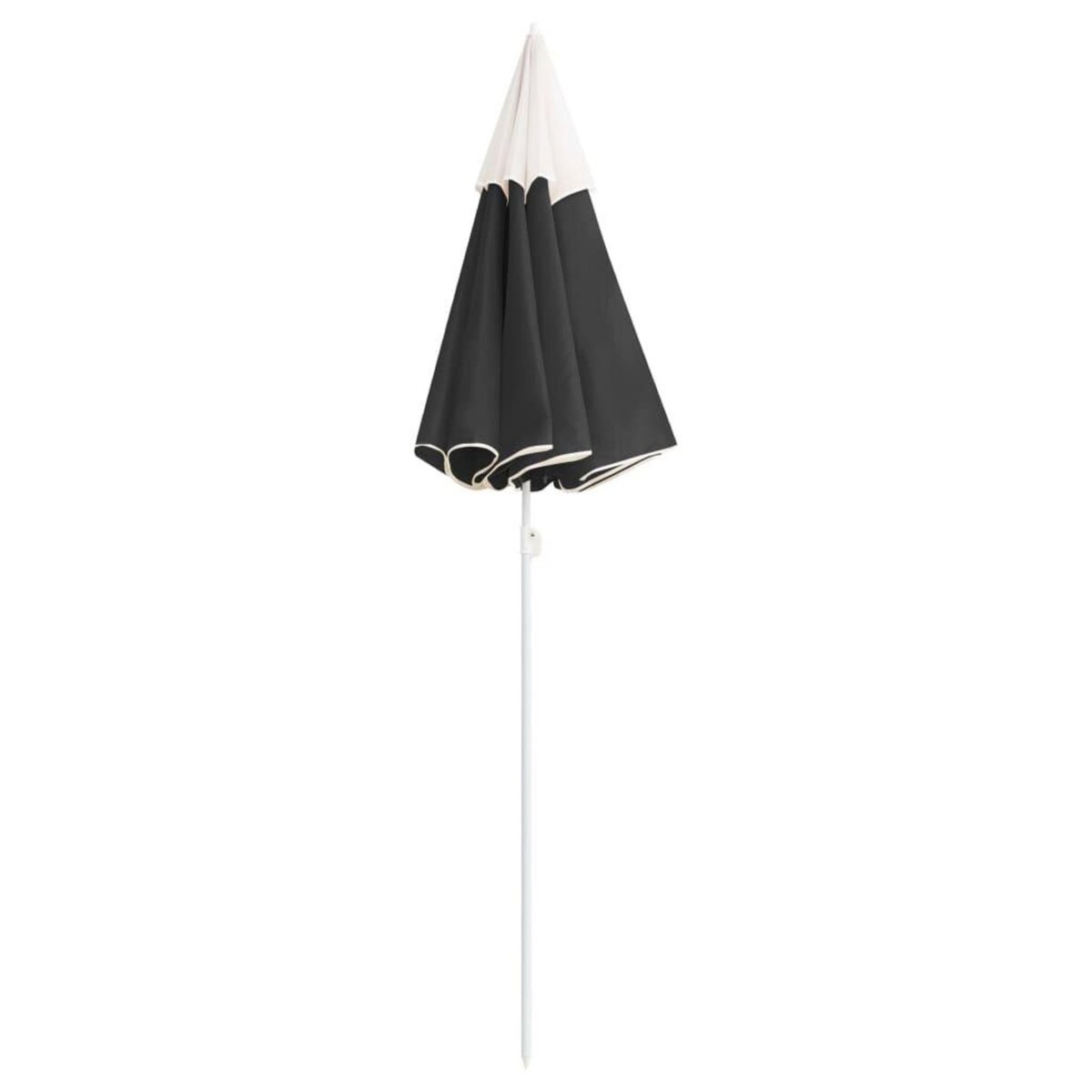 VIDAXL Parasol de jardin avec mat en acier anthracite 180 cm