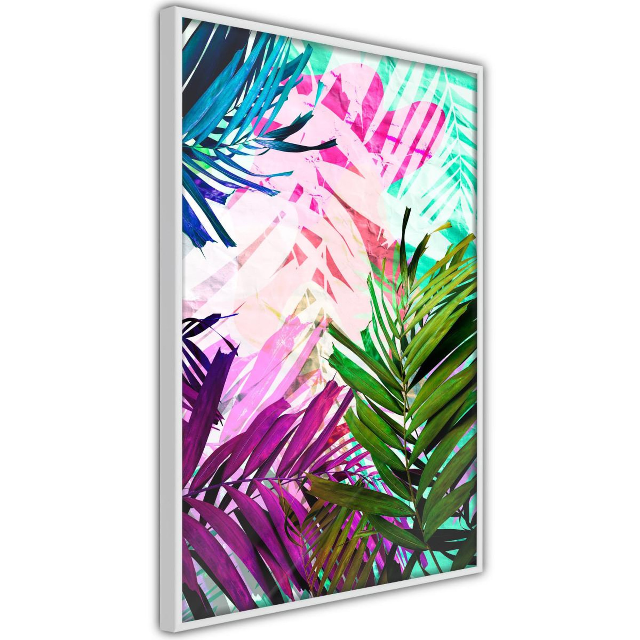 Paris Prix Affiche murale encadrée  vibrant jungle