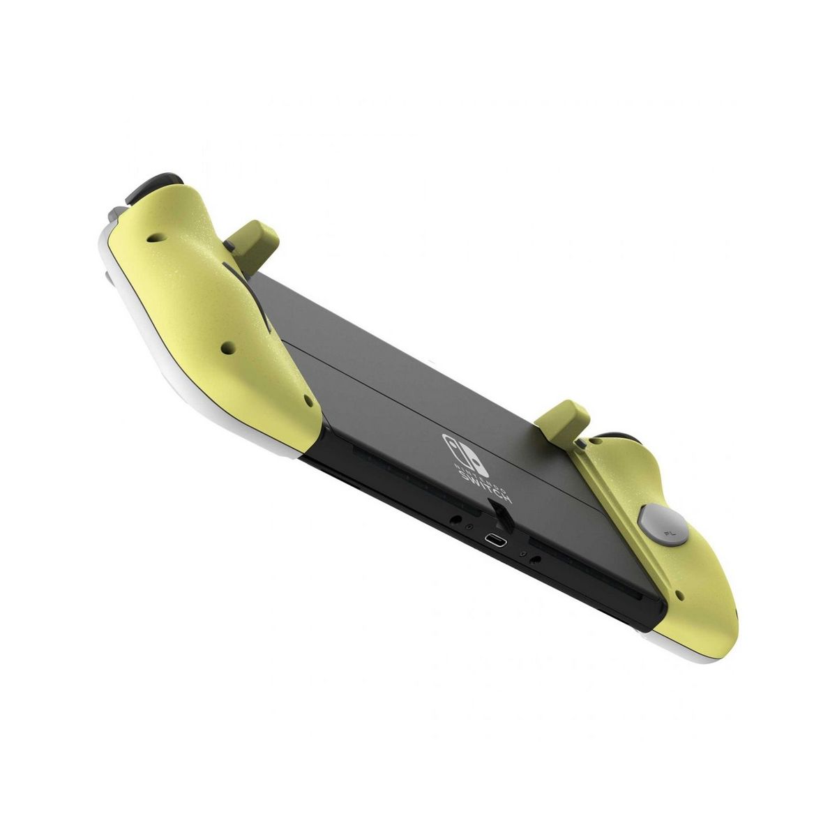 Split Pad Compact Jaune et Gris Nintendo Switch OLED