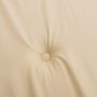 Voir la diapositive 5 : VIDAXL Coussin de banc de jardin beige 150x50x3 cm tissu oxford