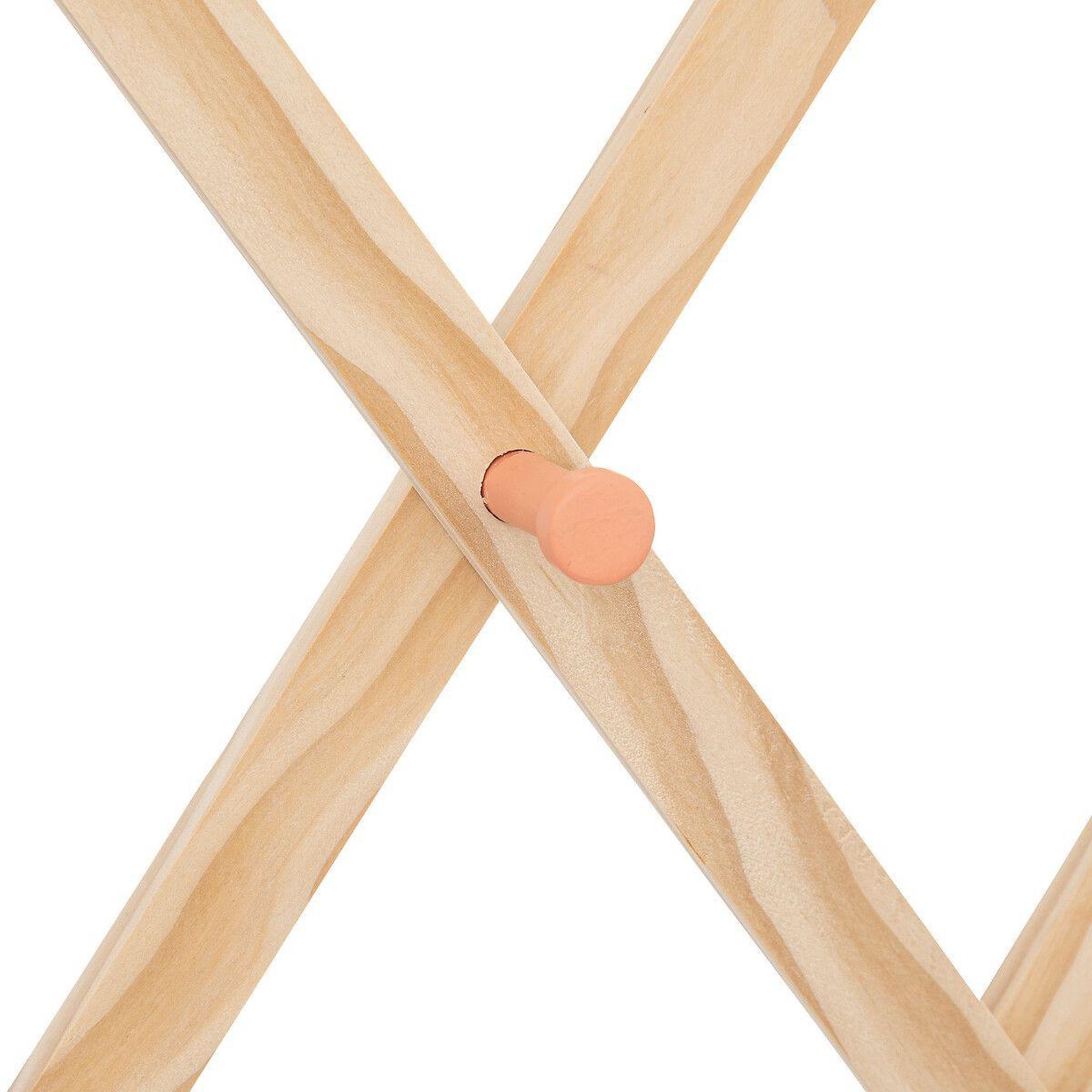 Voir la diapositive 3 : Atmosphera Kids Patère enfant 10 crochets  accord  50cm beige