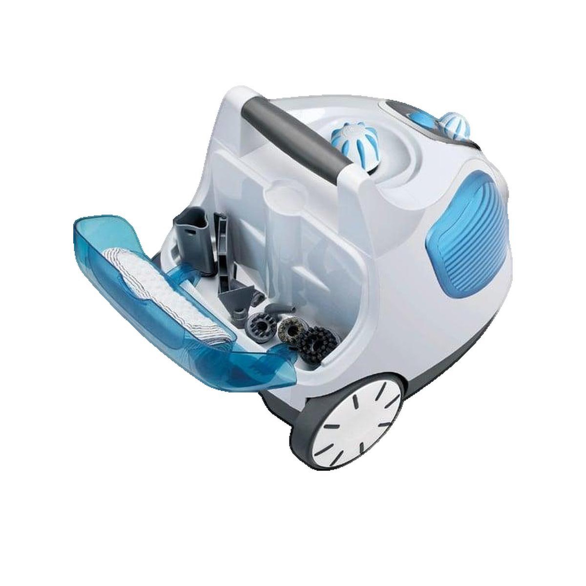 Voir la diapositive 2 : Thomas Nettoyeur à vapeur Thomas Vaporo Buggy bleu