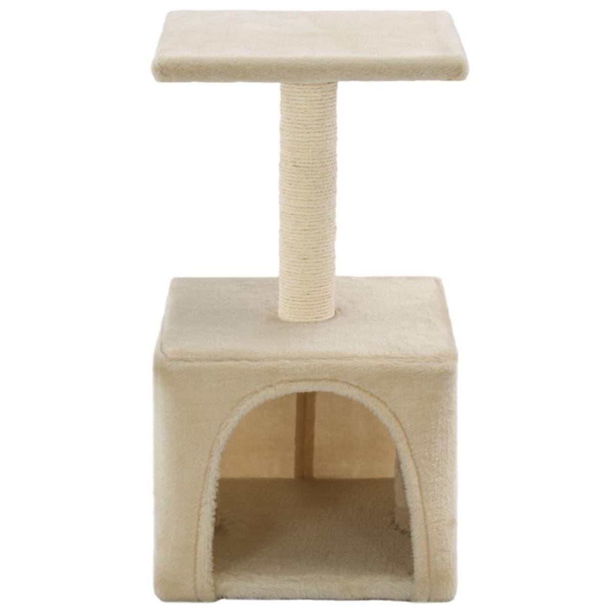 VIDAXL Arbre a chat avec griffoirs en sisal 55 cm Beige