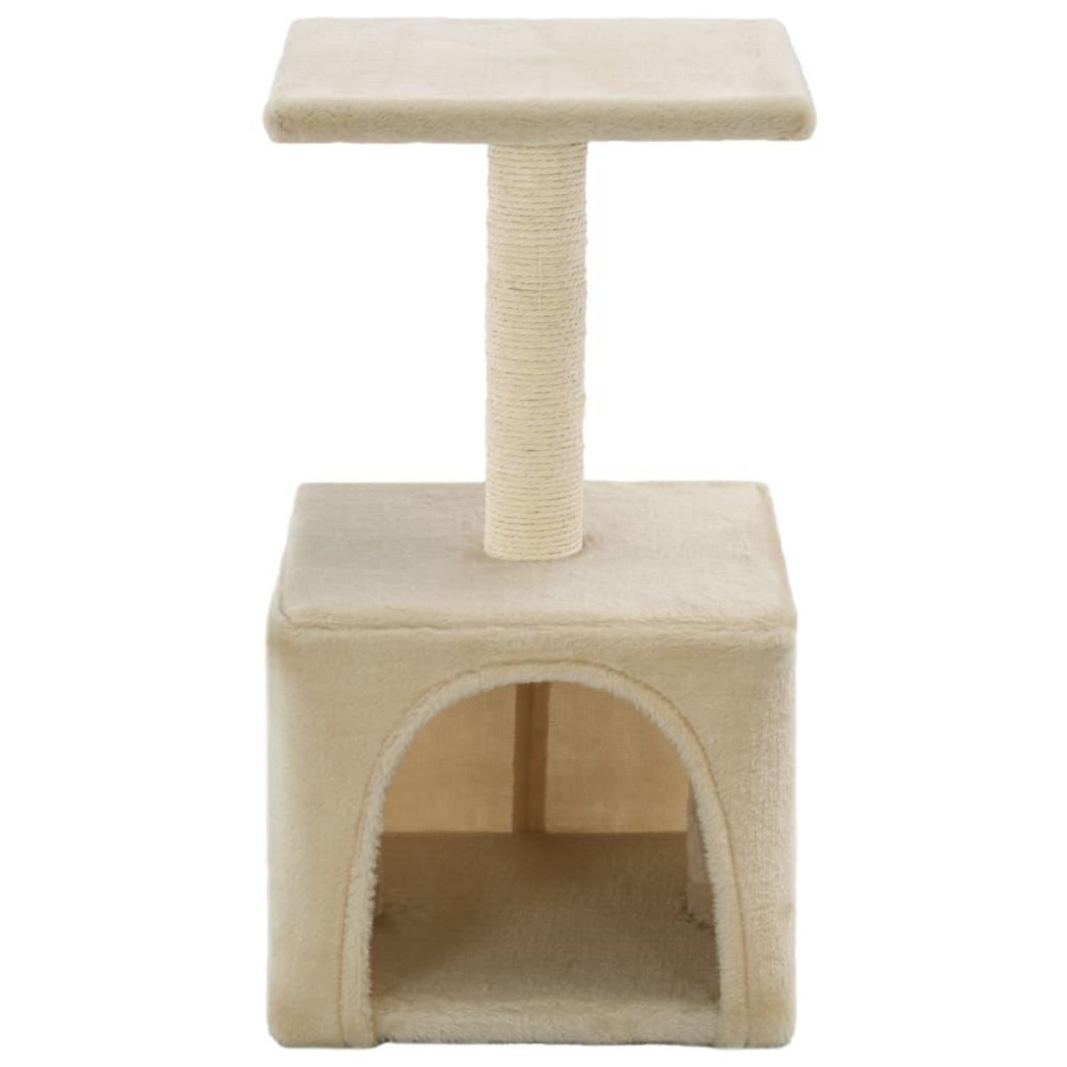 VIDAXL Arbre a chat avec griffoirs en sisal 55 cm Beige