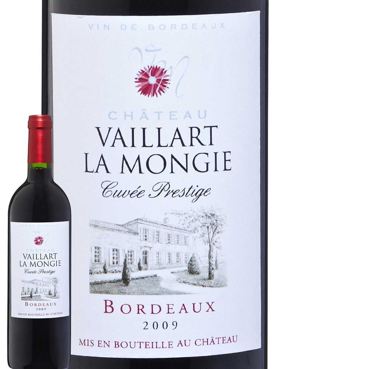 Château Vaillart La Mongie Bordeaux Cuvée Prestige Rouge 2009