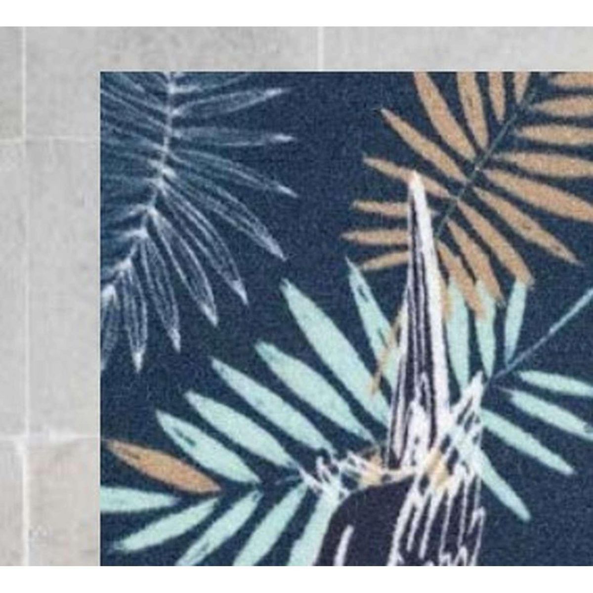 HABITABLE Tapis Must en velours imprimé Ulimi