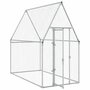 Voir la diapositive 4 : VIDAXL Cage pour poules argente 200x100x190 cm acier galvanise