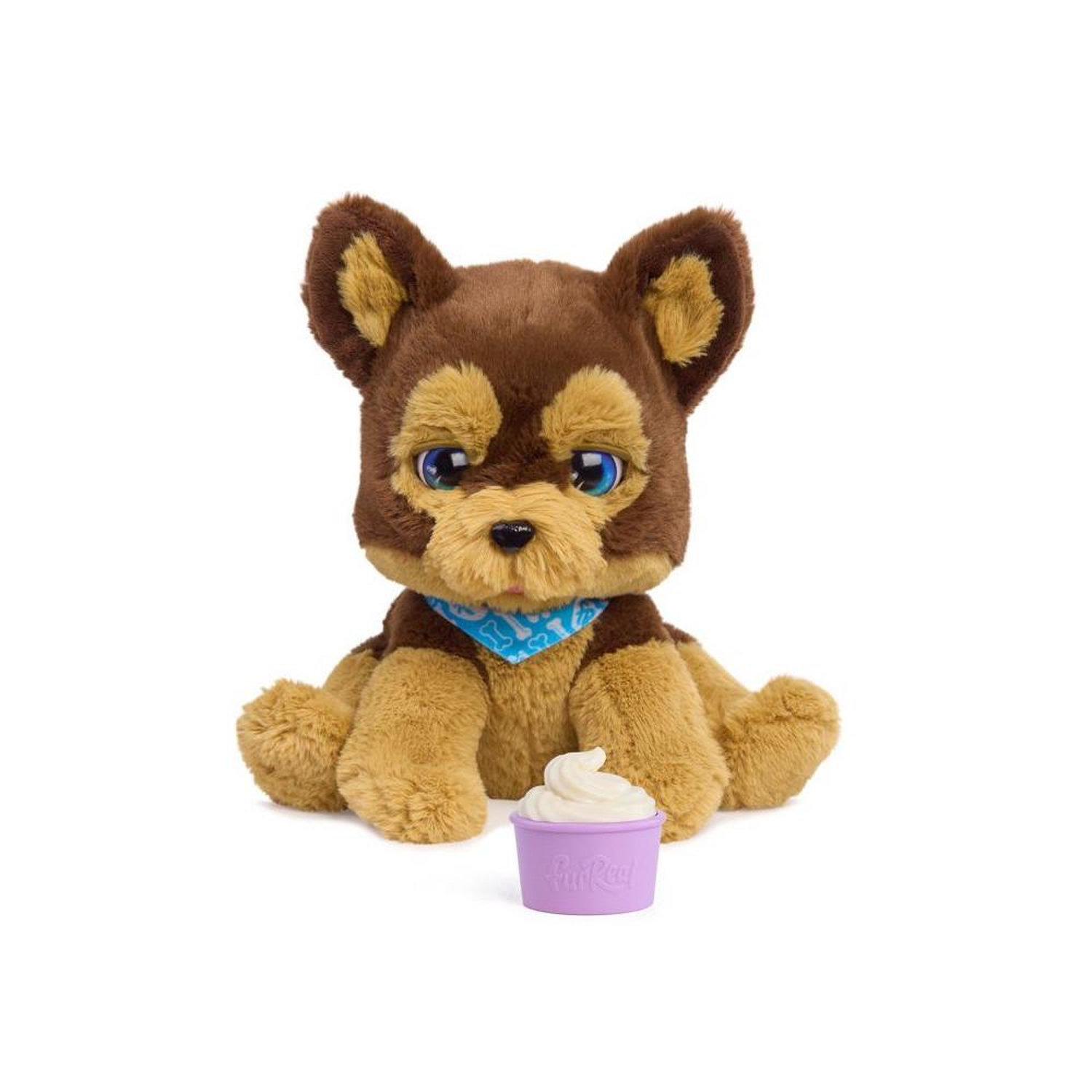 Peluche interactive chien furReal Friends Benny le chiot câlin Plus de 30 sons et réactions Accessoire friandises - vue 3