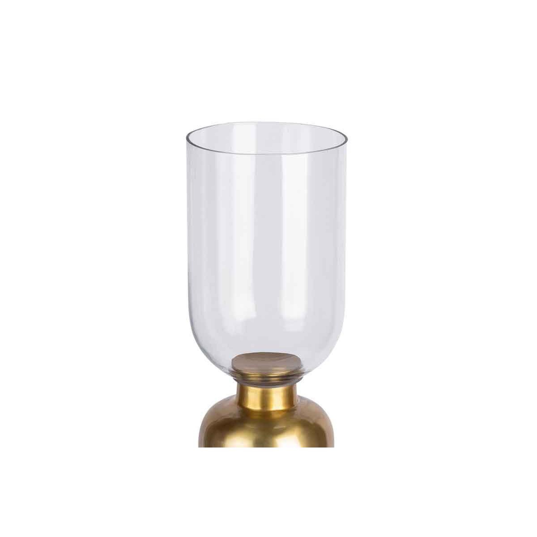 Voir la diapositive 2 : Paris Prix Bougeoir de Sol Rond Design  Shyam  72cm Or