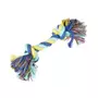 Paris Prix Jouet pour Chien  Corde 2 Nœuds  17cm Multicolore