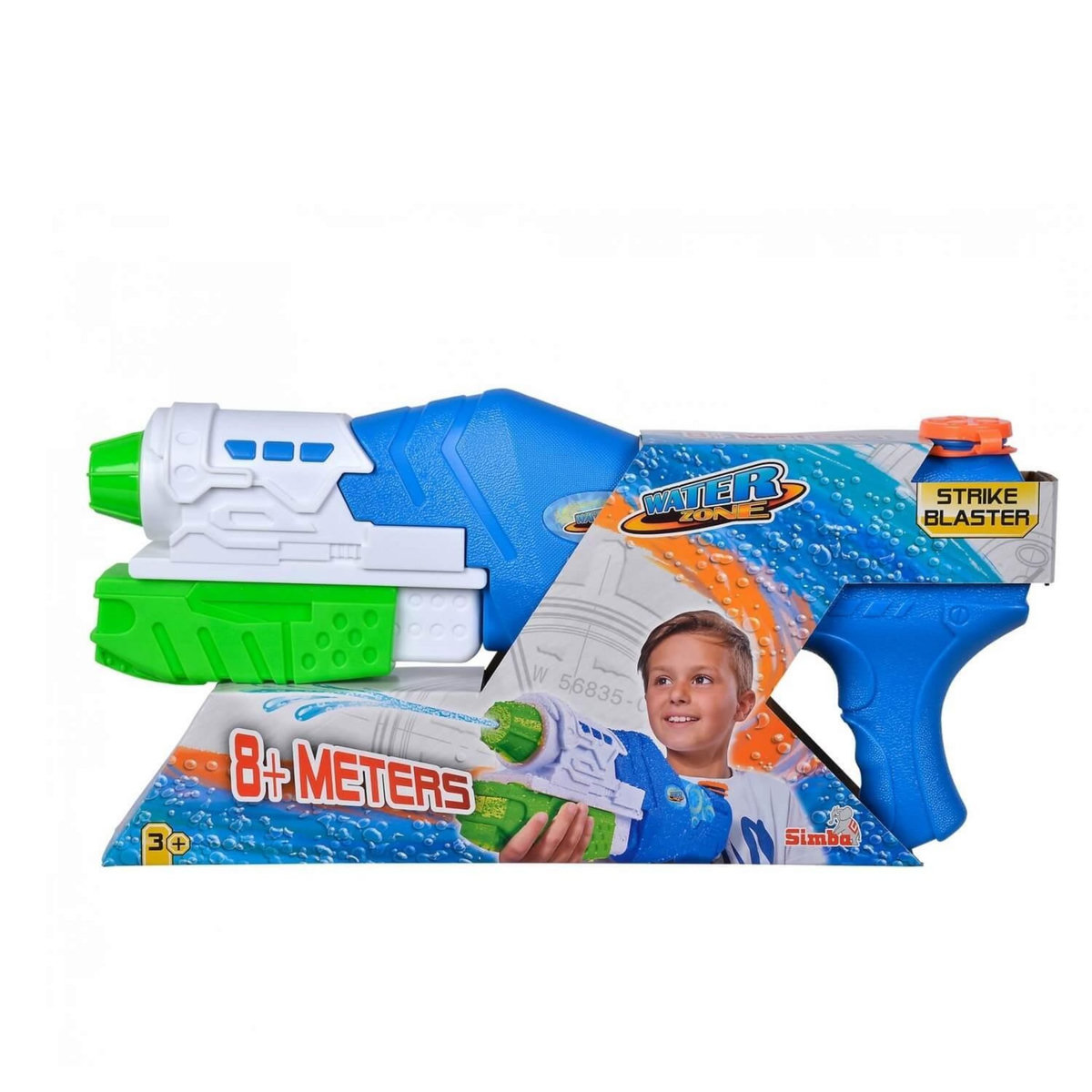 SIMBA Pistolet à eau : Waterzone Strike Blaster