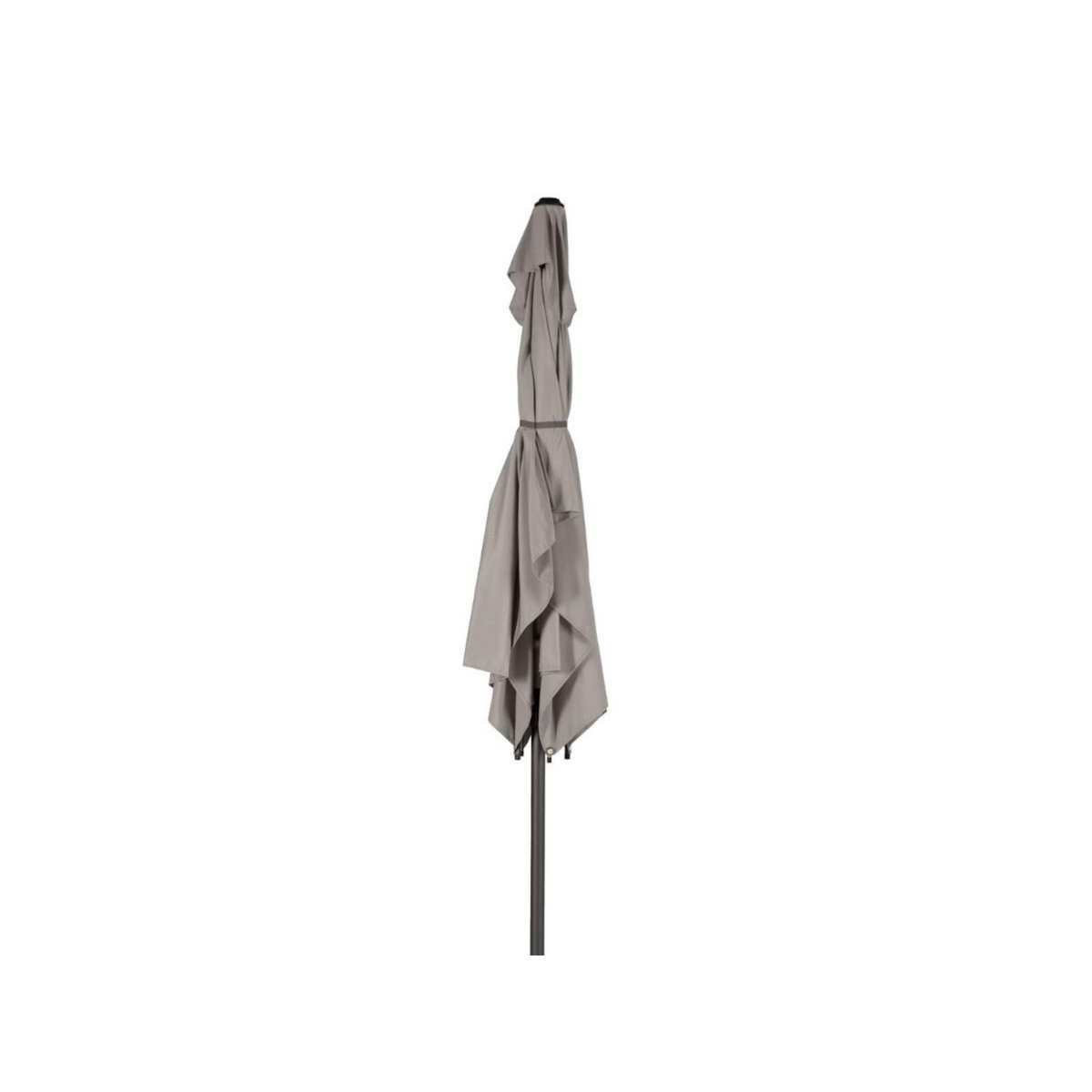 HESPERIDE Parasol droit rectangulaire Loompa Taupe - 3 x 2 m - Hespéride