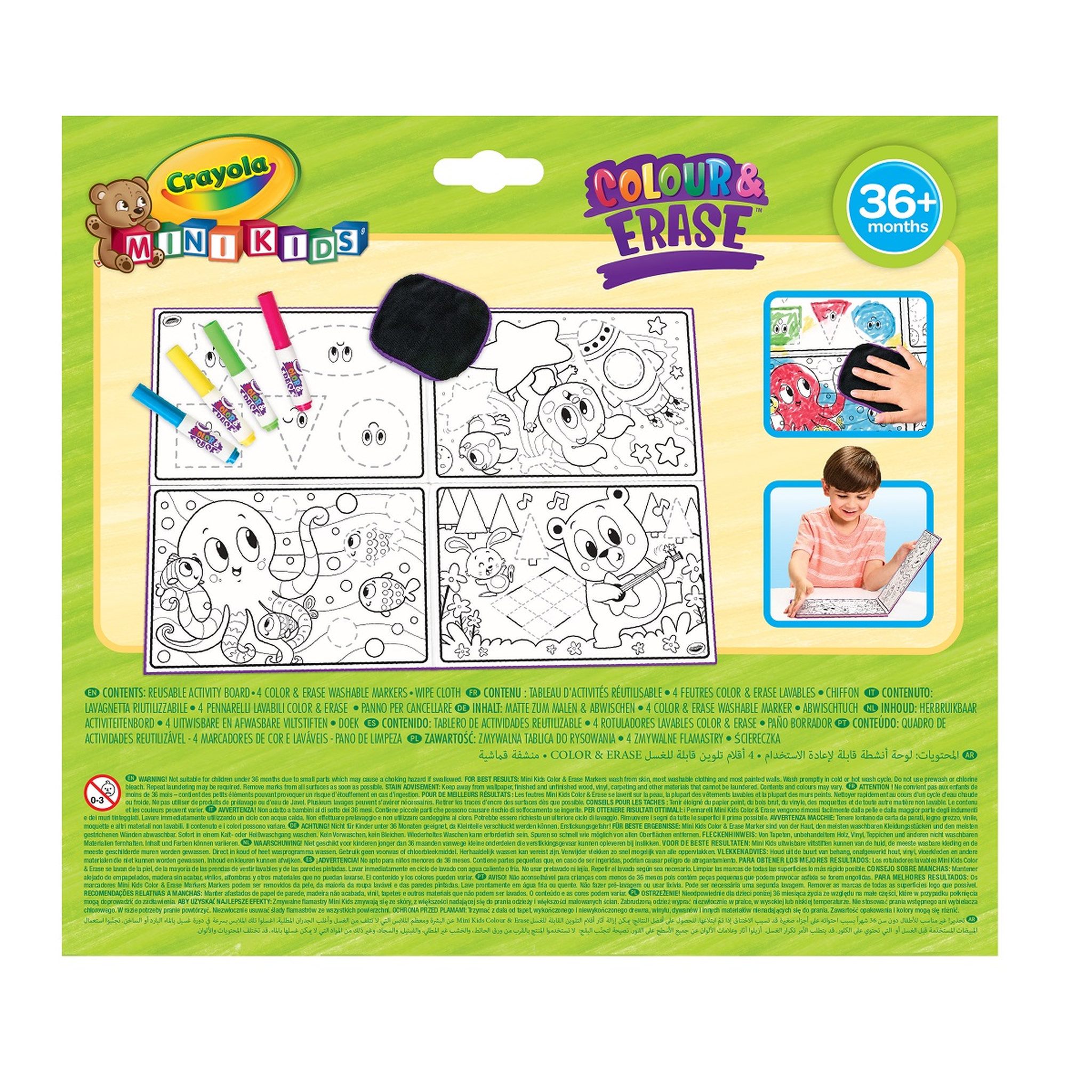 Voir la diapositive 2 : GOLIATH Tableau d'activités Color Pop - Crayola