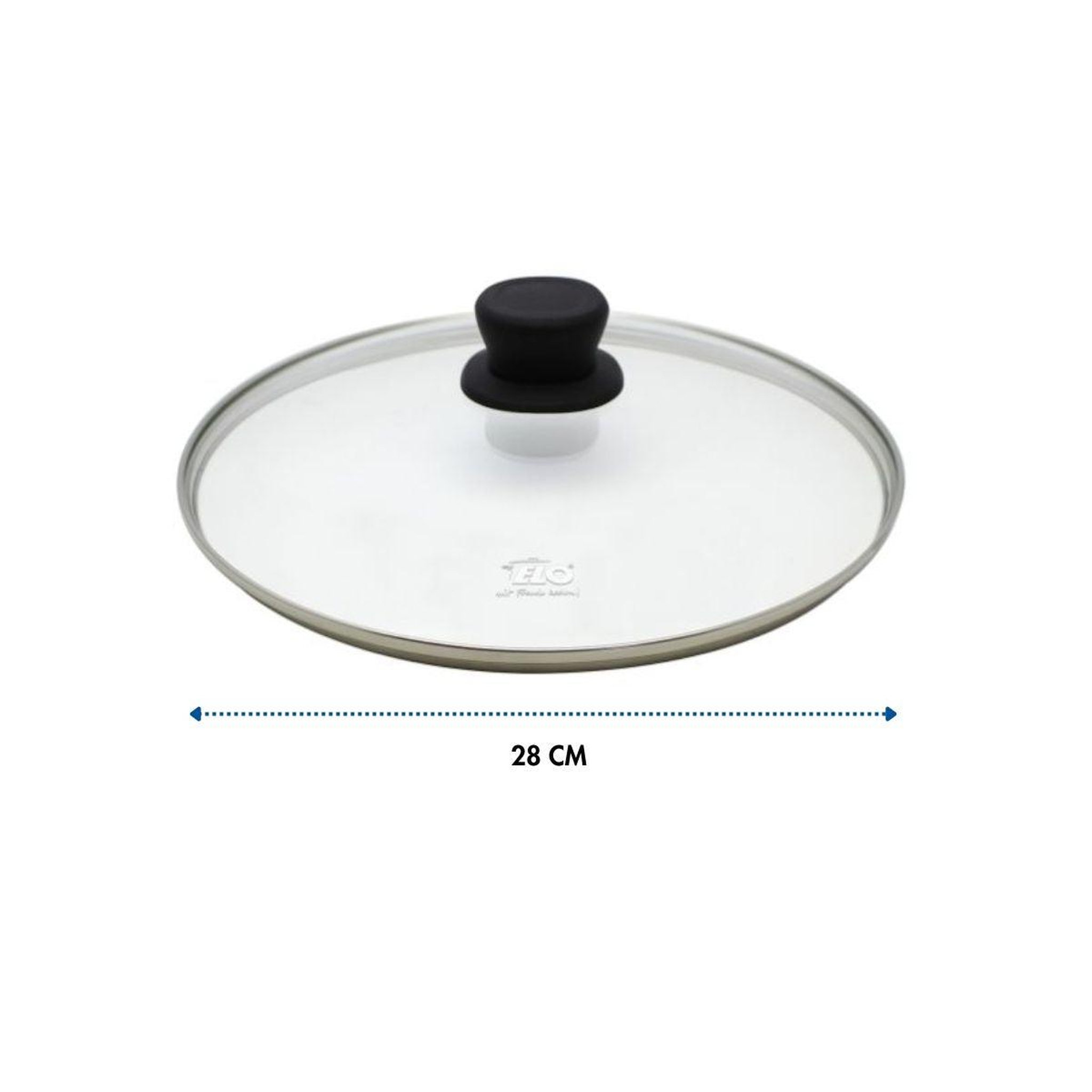 Voir la diapositive 3 : ELO Couvercle de cuisson en verre 28 cm Elo