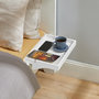 Voir la diapositive 5 : SOBUY SoBuy - Tablette De Chevet amovible avec encoches pour câbles - Minimaliste - NKD01