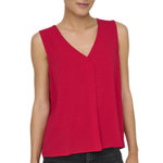 JACQUELINE DE YONG Débardeur  Femme Jdy Divya. Coloris disponibles : Rouge
