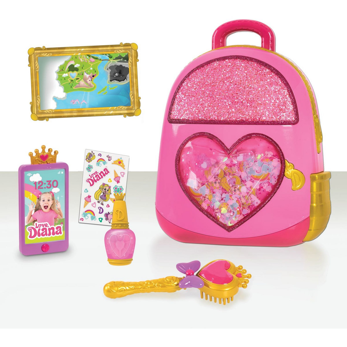 GP TOYS Love, Diana Sac à dos Aventures avec accessoires