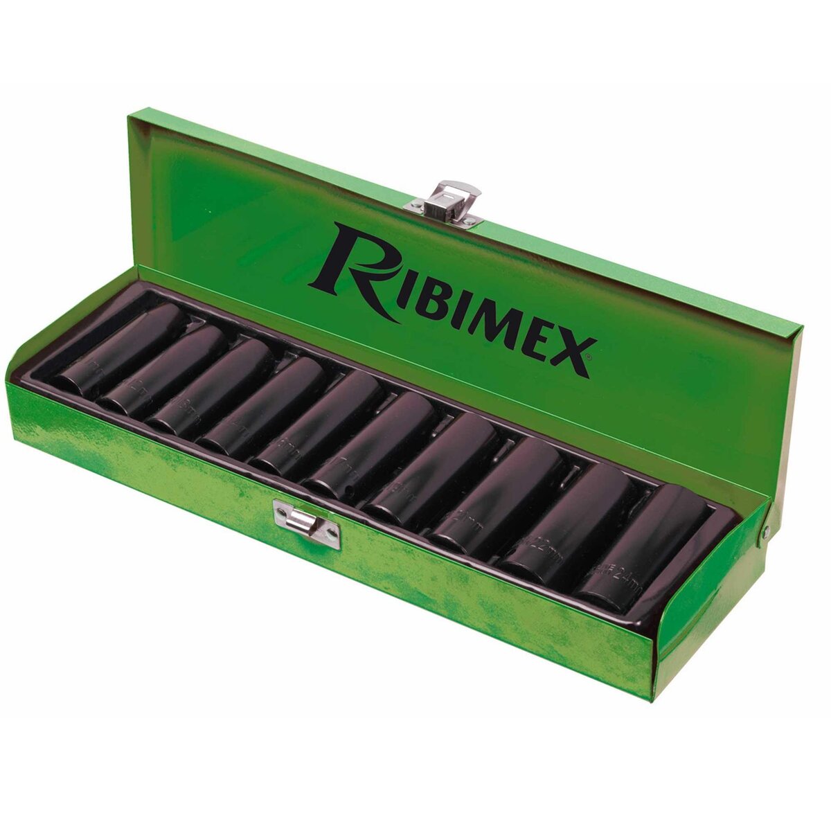 Ribitech Coffret de 10 douilles hexagonales 6 pans 1/2