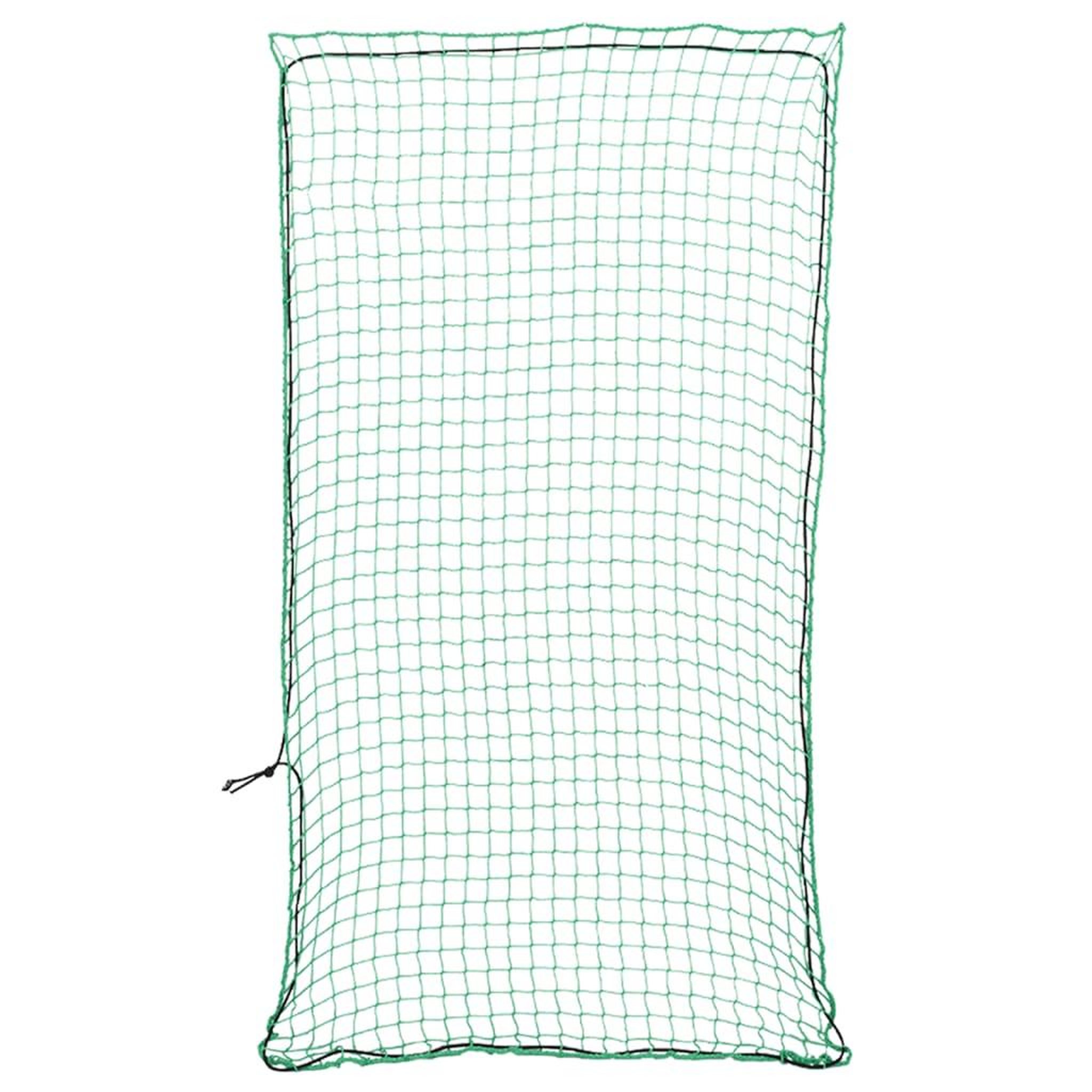 VIDAXL Filet pour remorque avec corde elastique vert 7x3,5 m PP