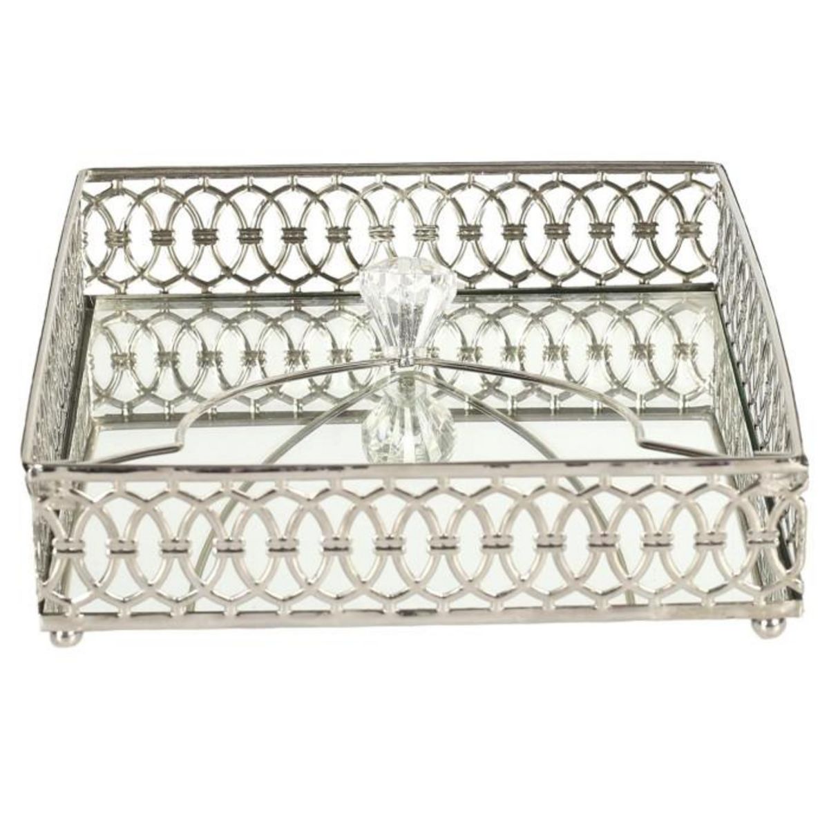 Paris Prix Plateau Porte-Serviettes  Avram  16cm Argent