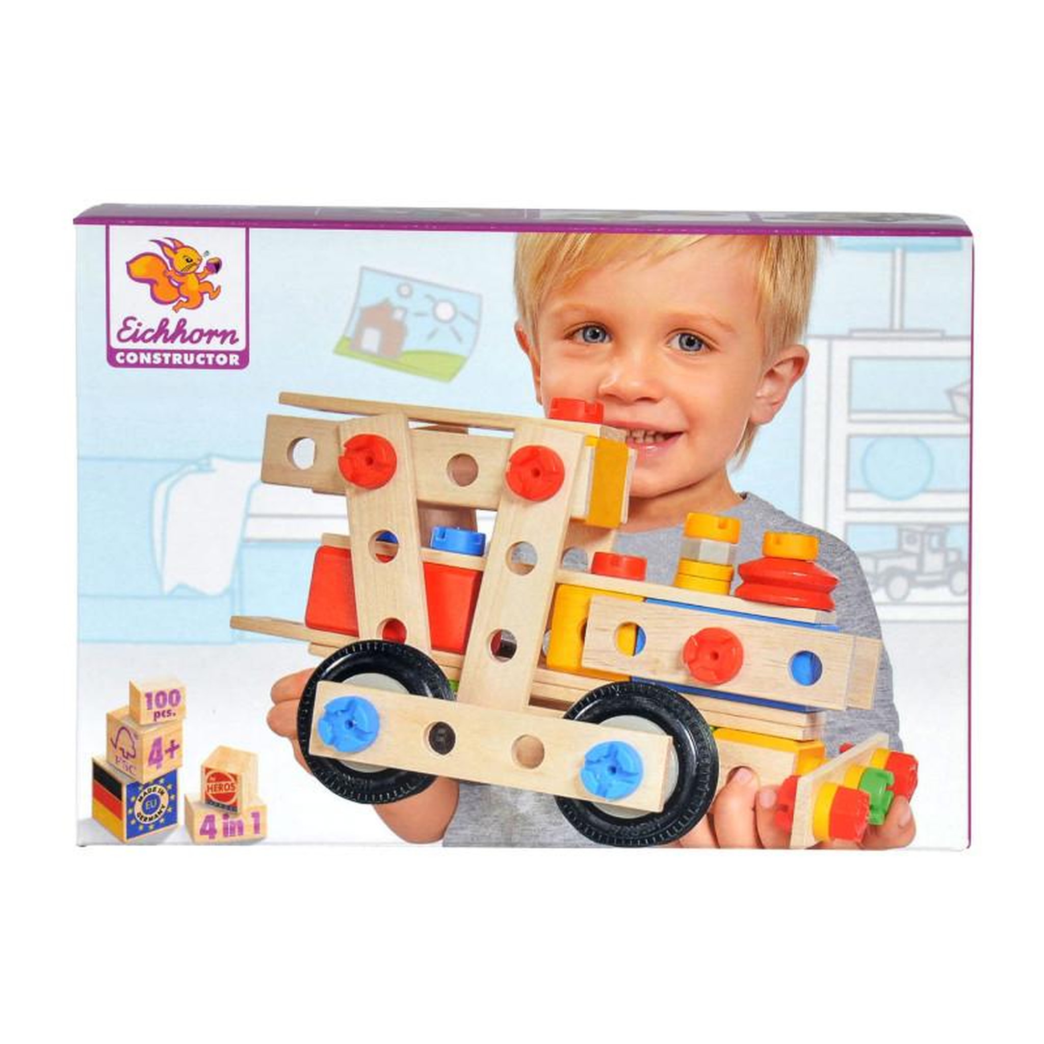 Eichhorn Eichhorn Constructor 4in1, 100dlg.