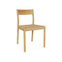 Voir la diapositive 6 : SWEEEK Lot de 2 chaises naturelles en bois et cordage. Ella. L 49.5 x P 53 x H 82cm
