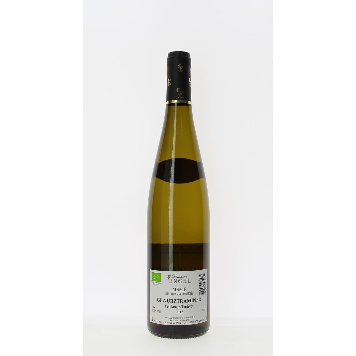 Domaine F Engel Gewurztraminer Vendanges Tardives Bio Blanc 2012