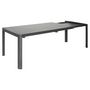 Voir la diapositive 9 : JARDILINE Table de jardin extensible - 8/12 places - Aluminium - Anthracite - PALMA