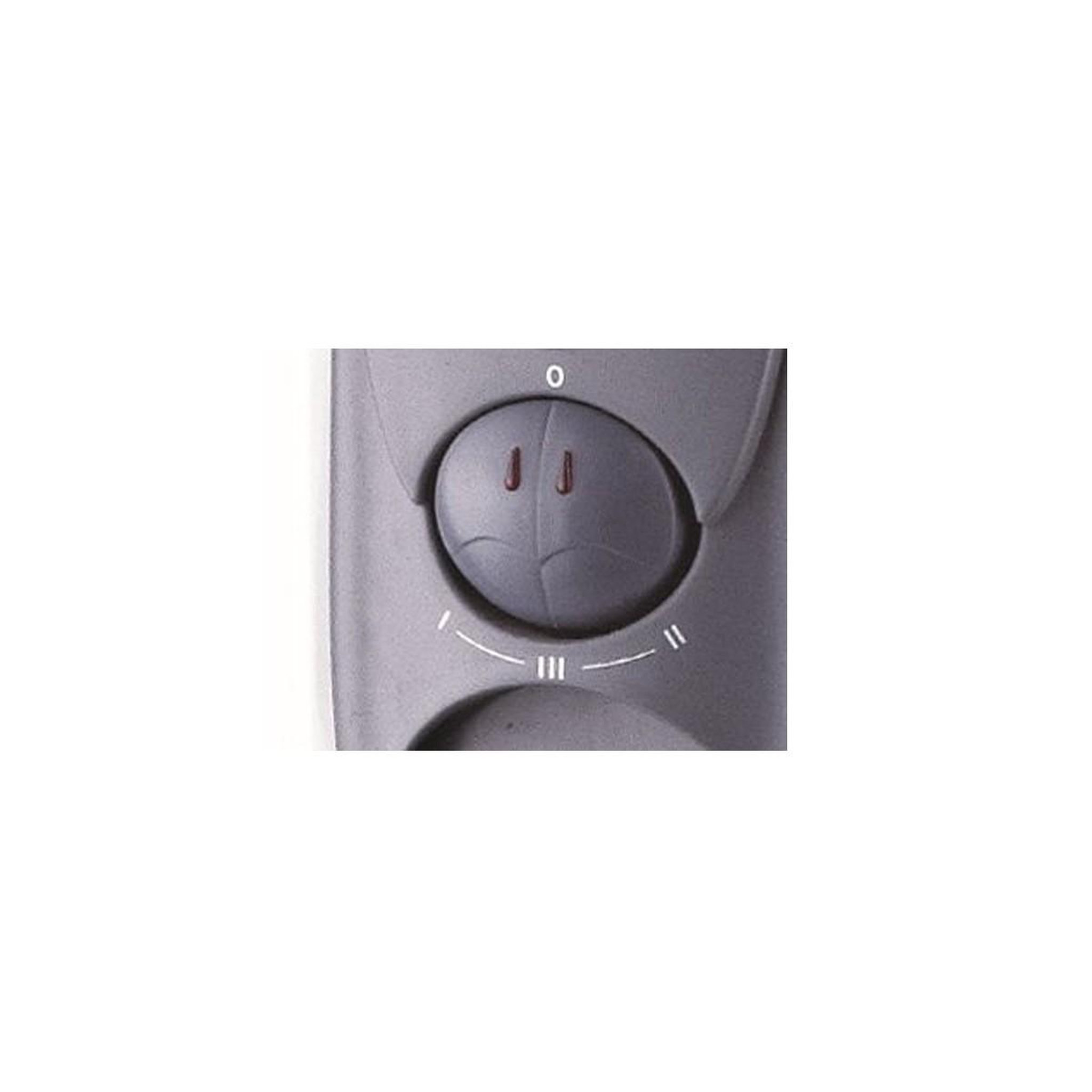 Voir la diapositive 4 : NIKLAS Chauffage électrique Bain d'huile 2500W 3 puissances de chauffe Thermostat Radiateur électrique NIKLAS