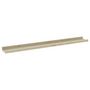 Voir la diapositive 4 : VIDAXL Etageres murales 4 pcs blanc et chene sonoma 80x9x3 cm