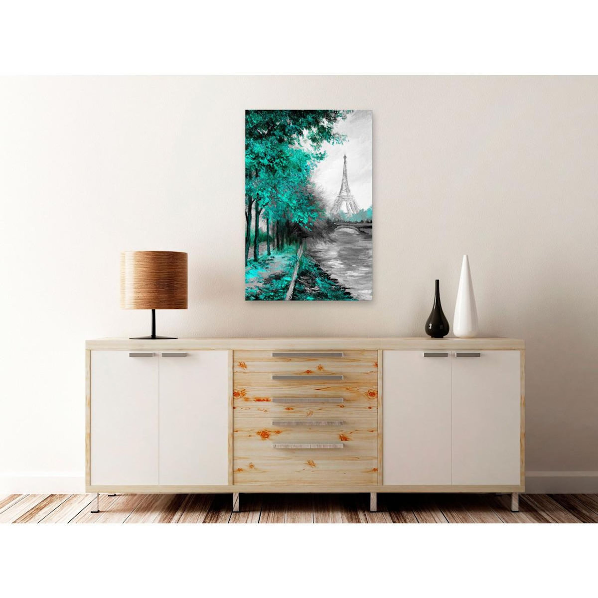 Paris Prix Tableau Imprimé  Paris Channel Green