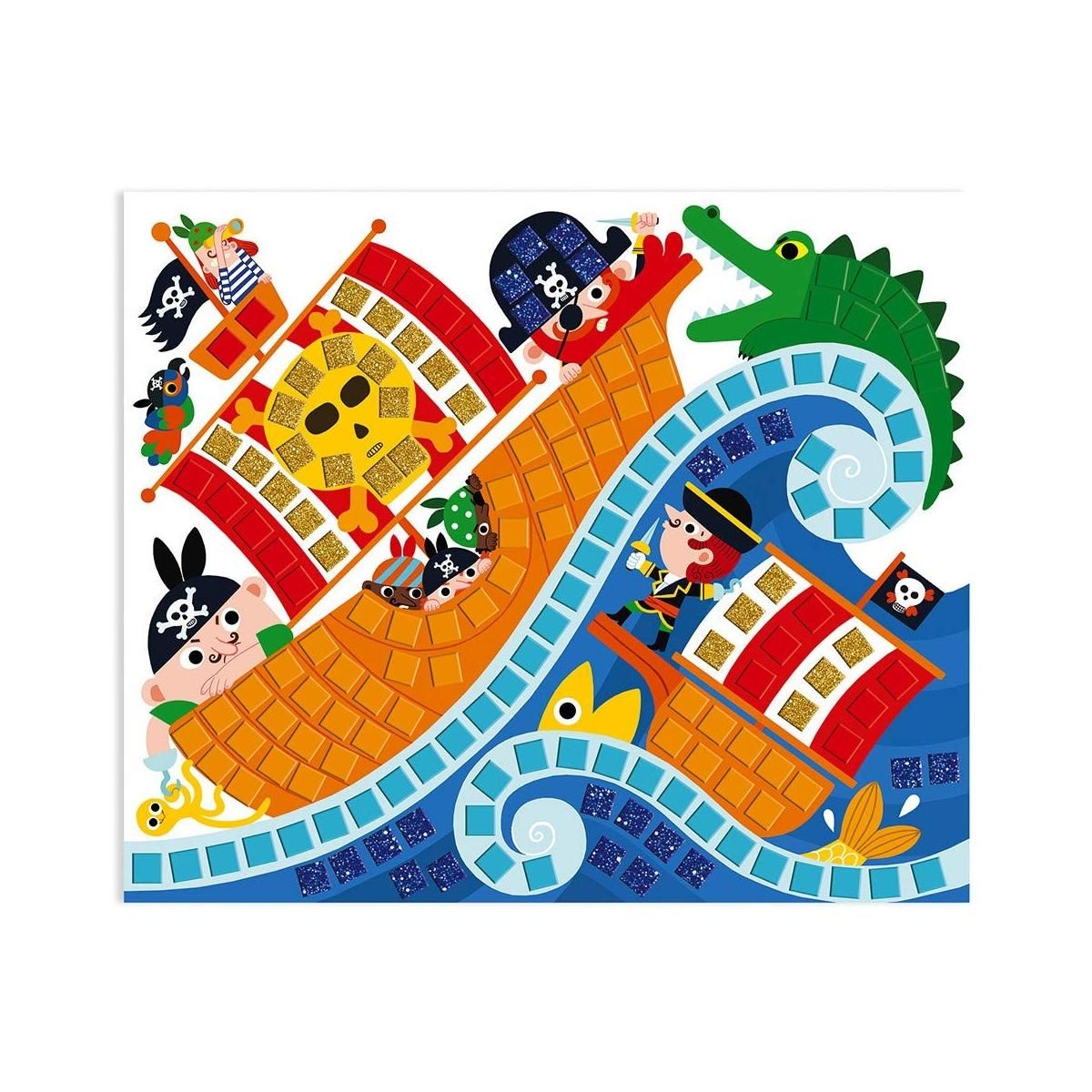 Juratoys-Janod Mosaiques Pirates   Janod