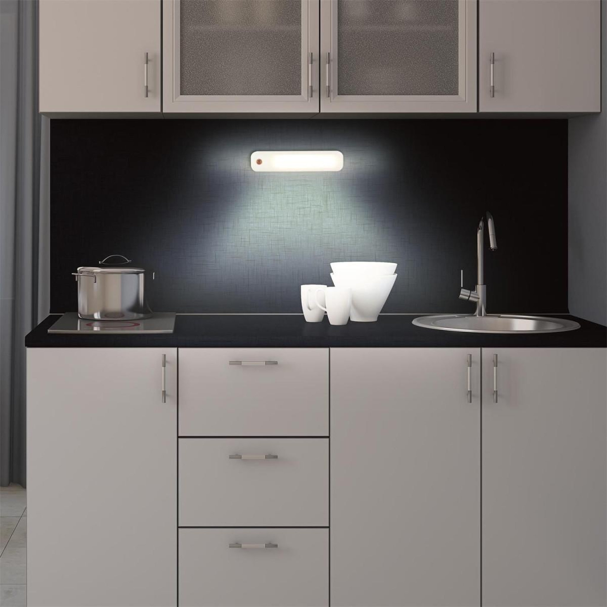 Voir la diapositive 5 : Je cherche une idee Lampe led & télécommande  minuteur  21cm blanc