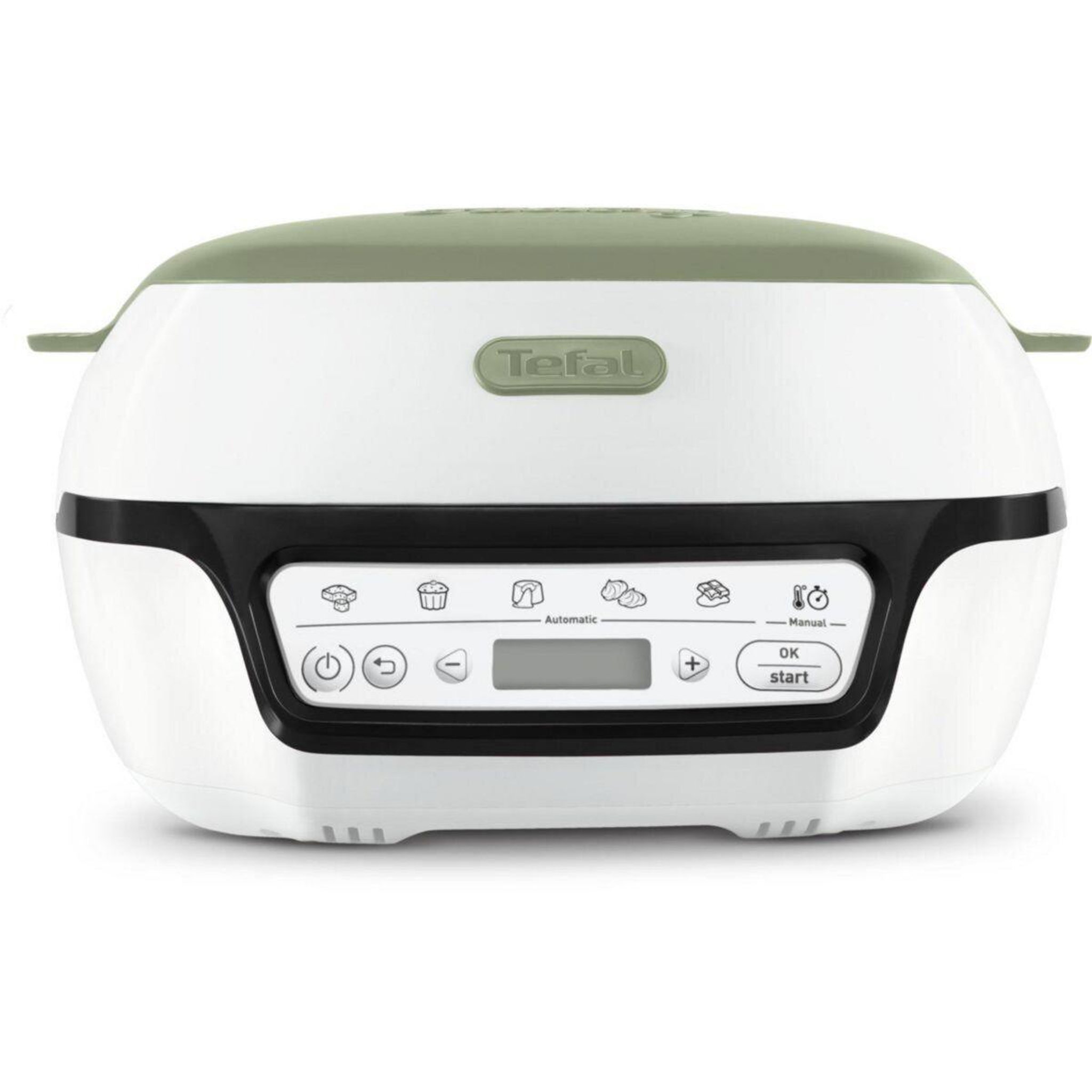 Voir la diapositive 5 : TEFAL Machine à gateaux 1100w vert - kd804310
